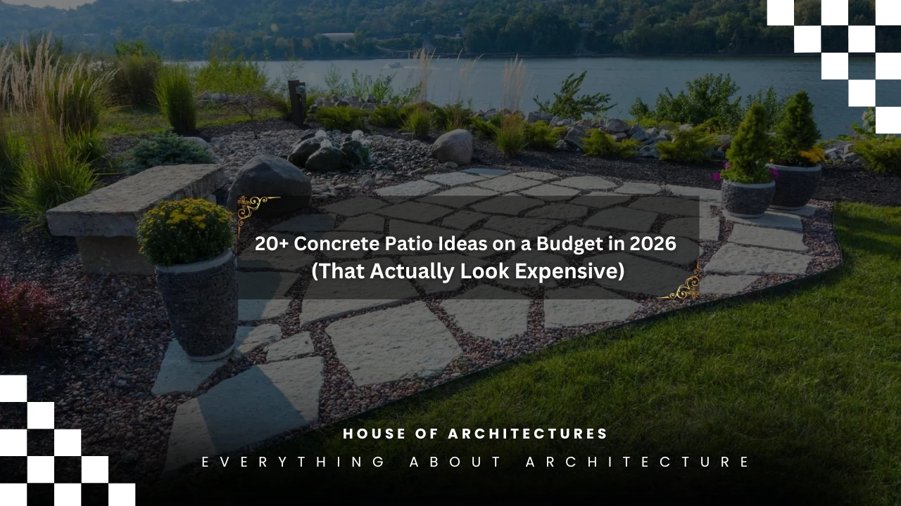 Concrete Patio Ideas on a Budget
